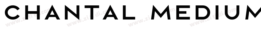 Chantal Medium字体转换